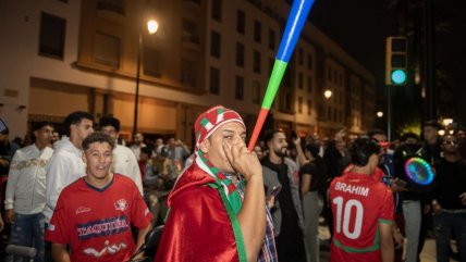   Hinchas de Marruecos festejaron en las calles el título en el Mundial sub 20 