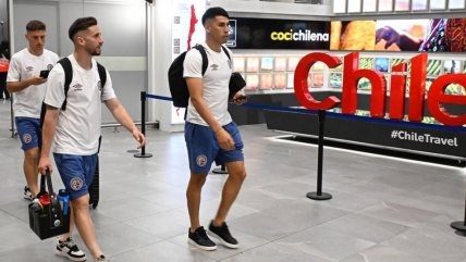   Lanús arribó a Chile para la semifinal contra la U en la Copa Sudamericana 