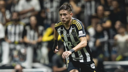   Iván Román fue titular en la victoria de Atlético Mineiro ante Ceará en el Brasileirao 