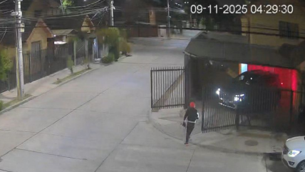   Enmascarados asaltaron a las 04:00 de la mañana a un juez en su casa de Buin 