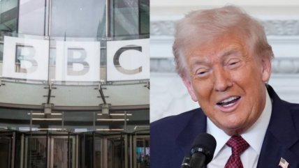   Donald Trump acusa a la BBC de 