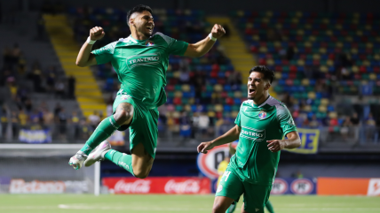   Audax Italiano doblegó a un complicado Everton y se consolidó en puestos de Copa Sudamericana 