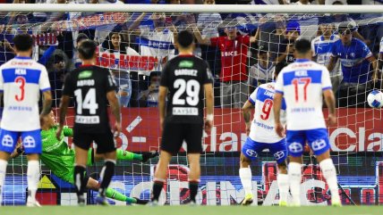   [VIDEO] Fernando Zampedri no falló de penal y adelantó a la UC sobre Palestino 