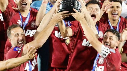   Lanús se llevó un premio total de 9,8 millones de dólares por título en la Sudamericana 