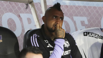   Vidal tuvo trabajo diferenciado tras sumarse tarde a la práctica en Colo Colo 