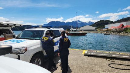   Naufragio dejó un fallecido en Puerto Chacabuco 