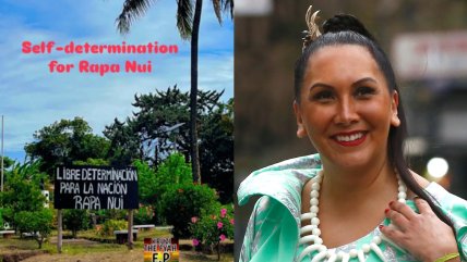   Gobierno: Embajadora Manahi Pakarati fue reprendida por su posteo y asumió su error 