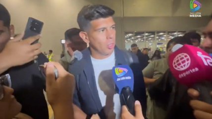   Esteban Pavez en su llegada a Lima: Pablo Guede es el mejor técnico que he tenido 