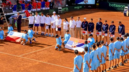  Matías Soto juega el cuarto punto de Chile en Copa Davis  