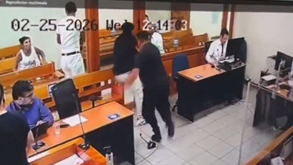  En pleno control de detención, imputado escapó de tribunal de Colina  