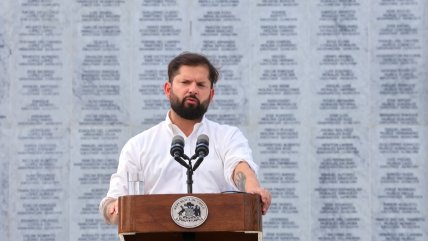   Boric en restauración de Memorial de DD.DD: 