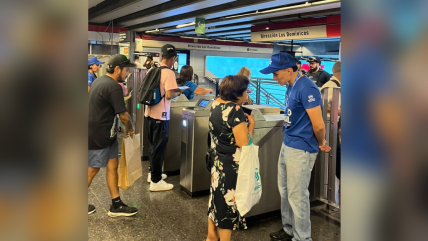   Pago con tarjetas en Metro supera el millón y medio de transacciones en su primer mes 