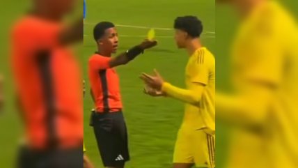   [VIDEO] Se ganó amarilla: El descontento y reacción de Cristiano Jr. al ser sustituido en Al Nassr 