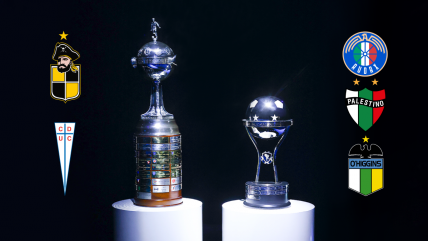  Los equipos chilenos conocerán sus grupos en el sorteo de la Libertadores y Sudamericana 