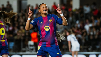   FC Barcelona le propinó una aplastante goleada a Real Madrid en la Champions Femenina 