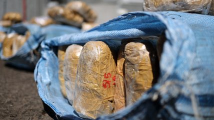  Carabineros incautó más de una tonelada de marihuana y cocaína en Antofagasta  