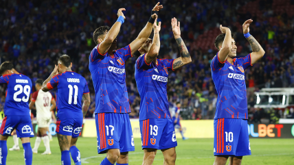   La U celebró con todo el Estadio Nacional tras golear a Deportes La Serena 